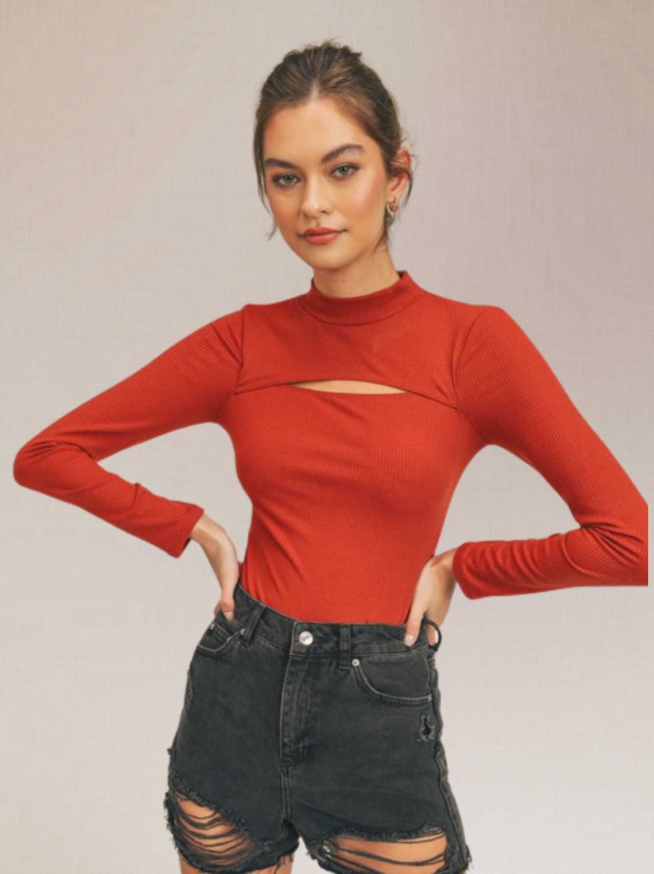 Autumn Leaves Brick Bodysuit