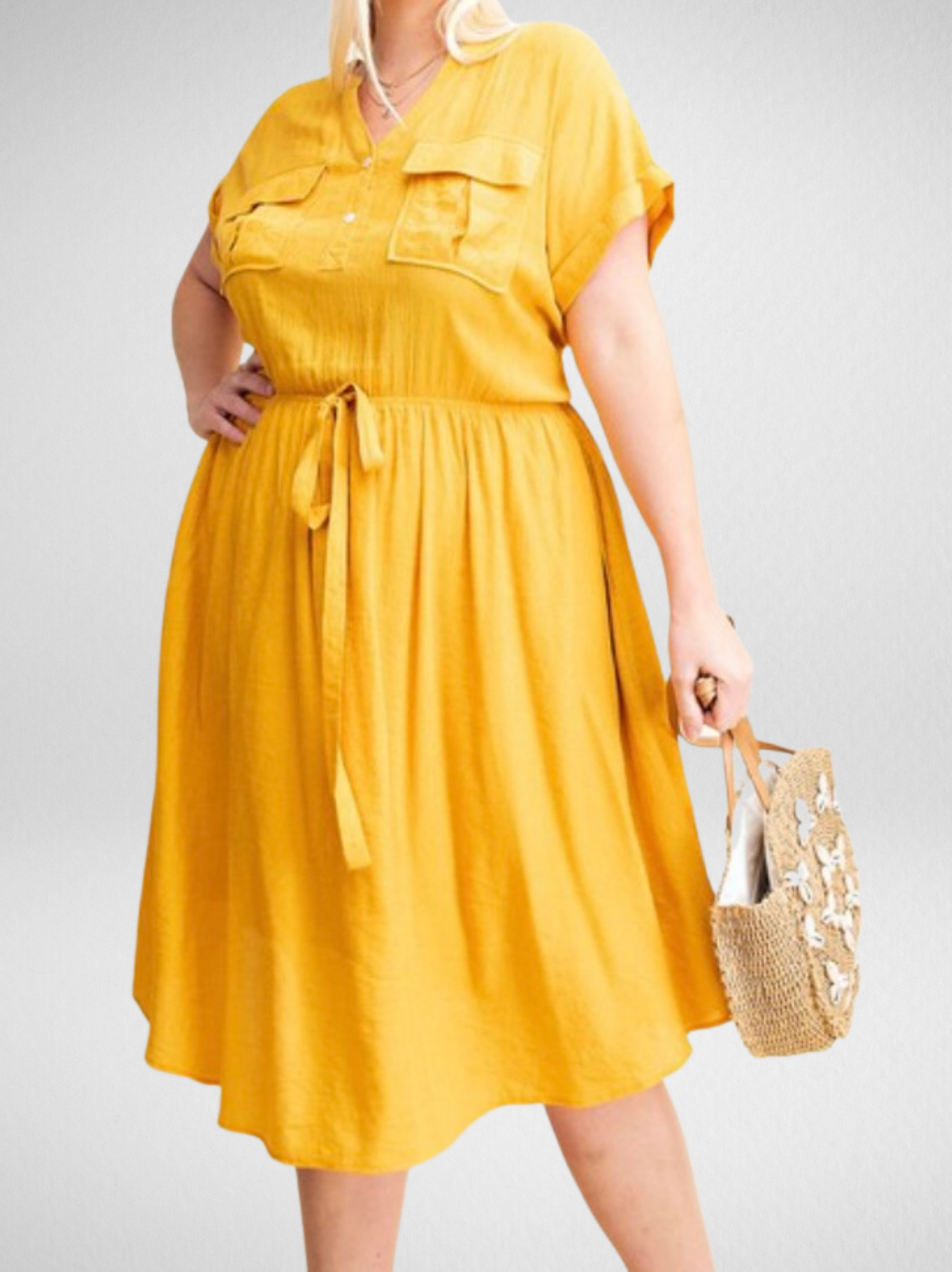 Pocket Full of Sunshine Plus Size Sundress