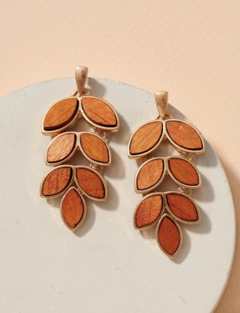 You Better BeLEAVE It Dangling Earrings