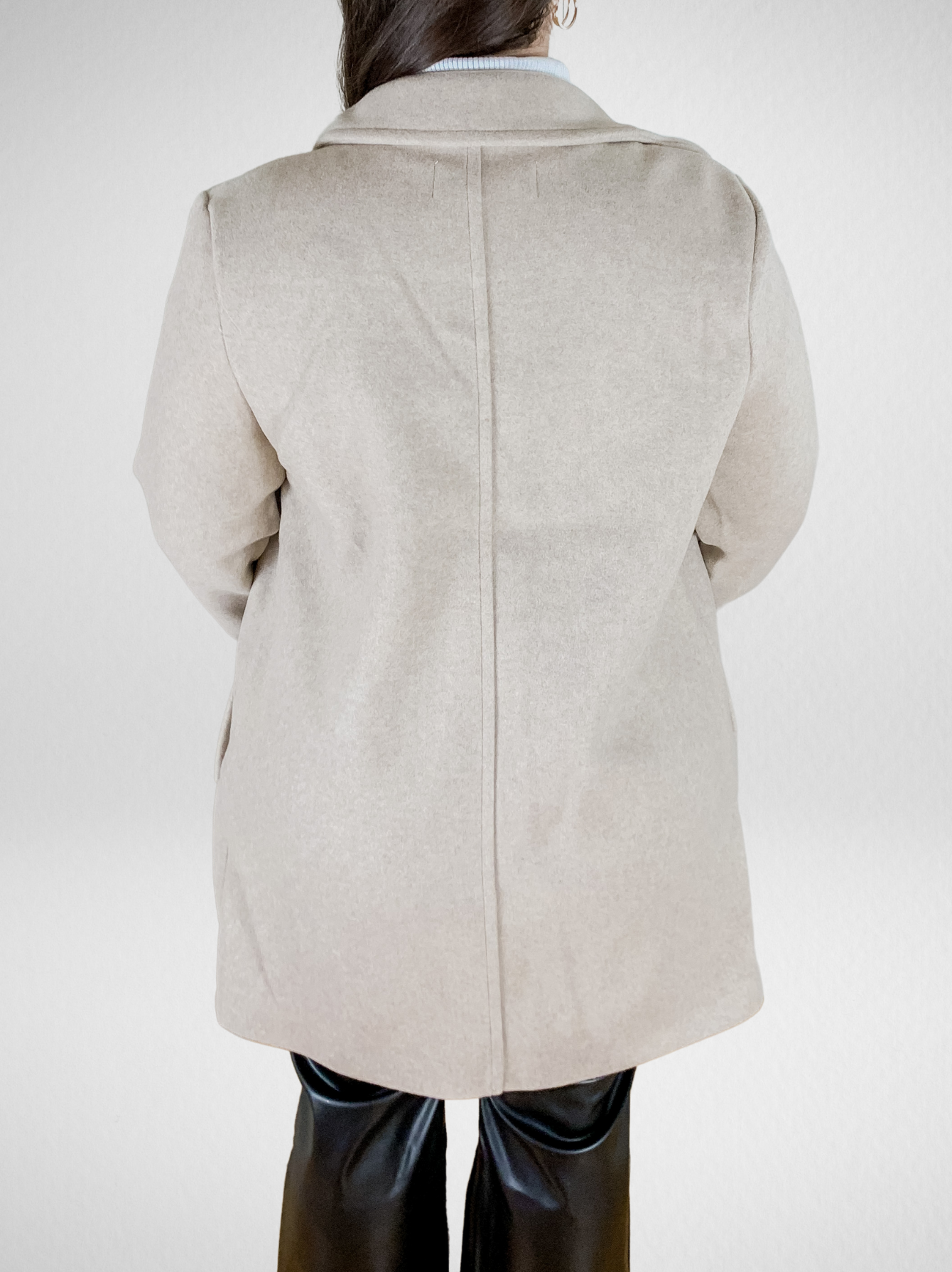 Have to Go Oatmeal Fleece Coat