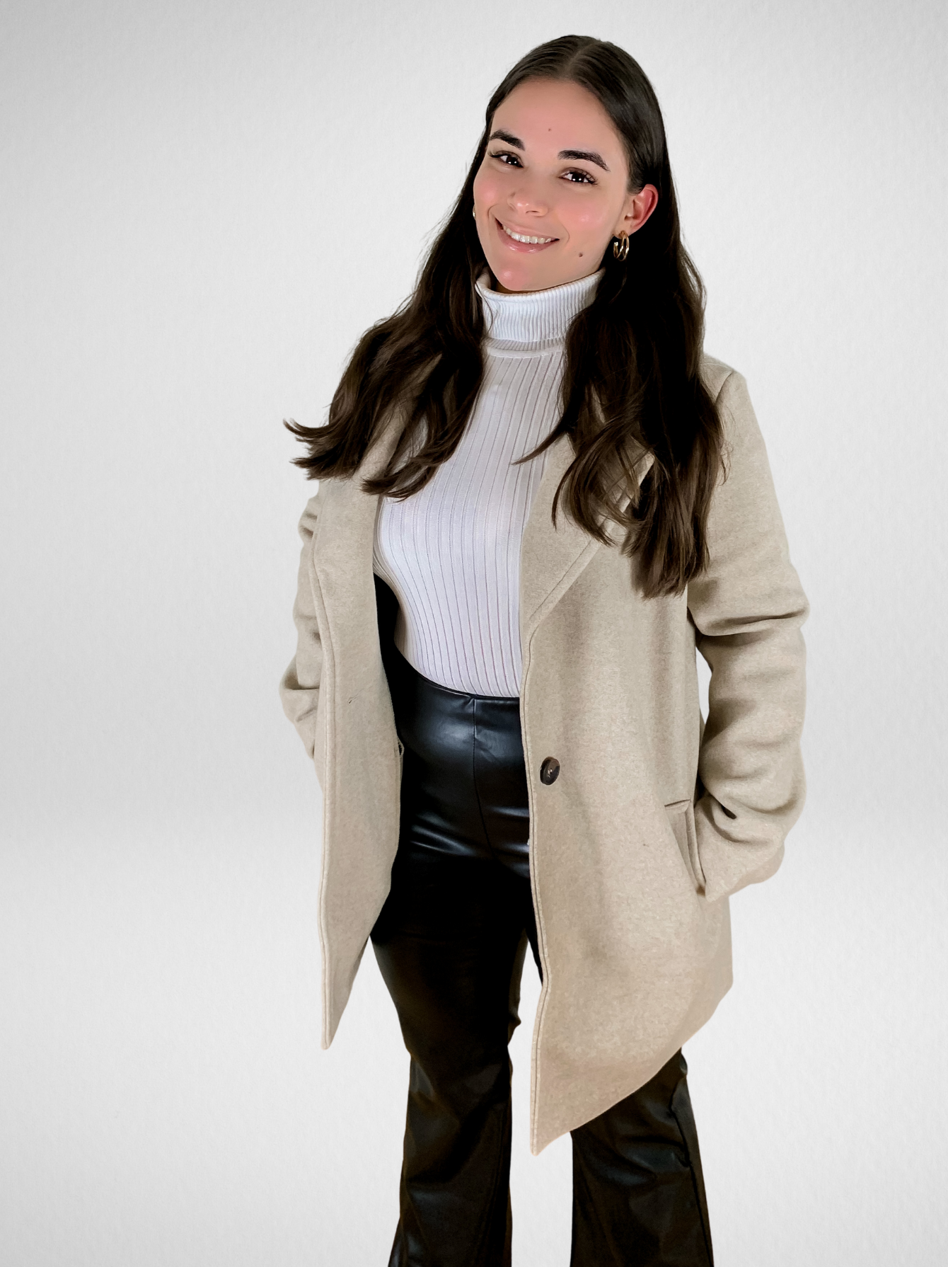 Have to Go Oatmeal Fleece Coat