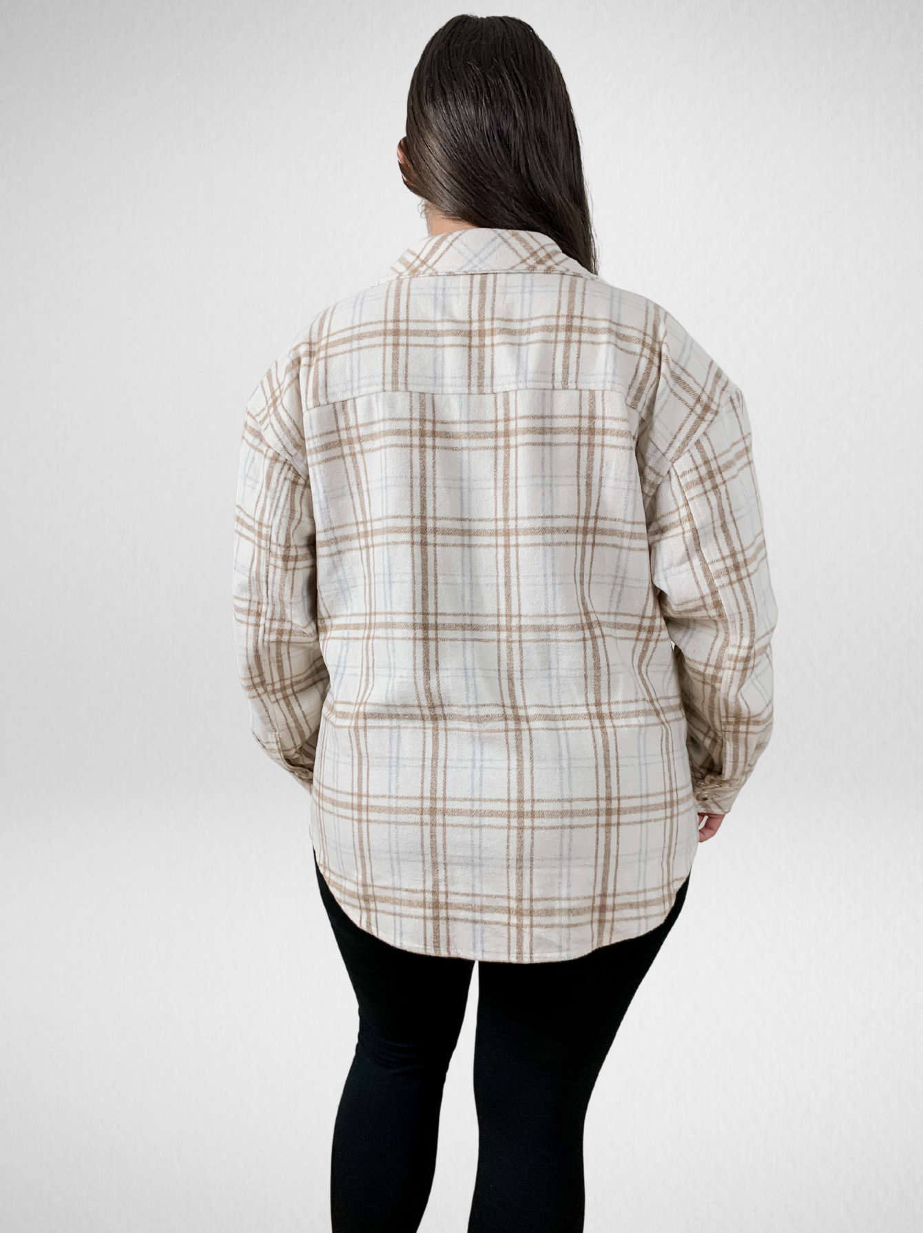 Fall Vibes Cream Shacket